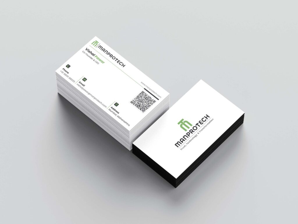 Visiting card for Manprotech